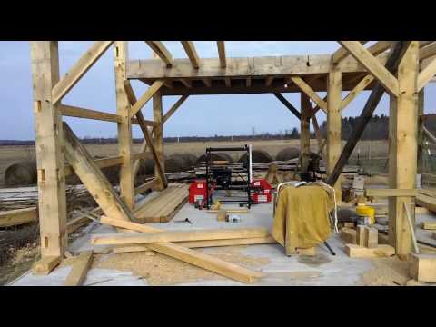 A Timber Frame Barn Build Part 1: Improved Version