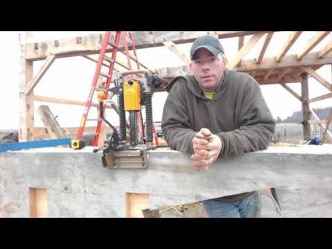 A Timber Frame Barn Build Part 5: Mortise and Housing