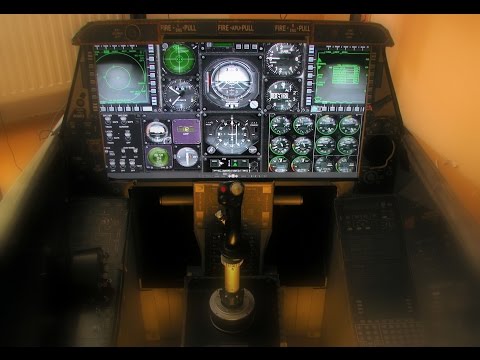 A-10C Warthog full-scale cockpit