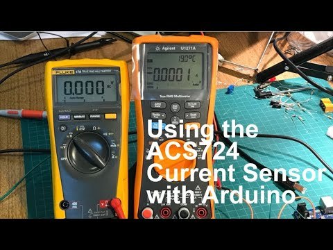 ACS724 Current Sensor Measurements with Arduino