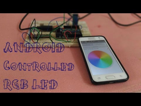 ANDROID Controlled RGB LED