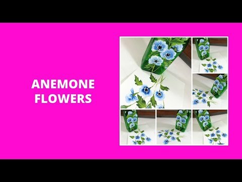 ANEMONE FLOWERS | Favorite Wedding Flowers | Painting Tutorial | Aressa1 | 2020