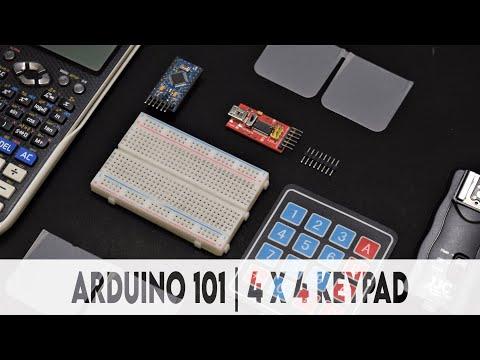 ARDUINO 101 | 4X4 KEYPAD