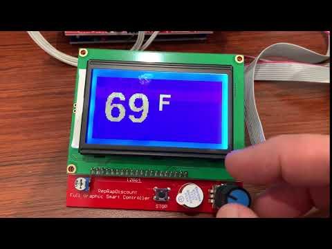 ARDUINO MEGA/RAMPS menu demo