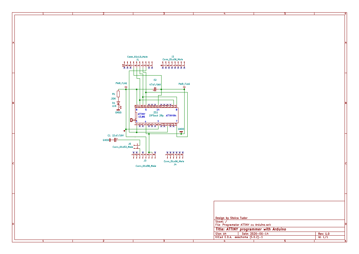 ATtiny programmer with Arduino Schematic Diagram.png