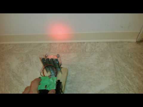 ATtiny84 Based 700mA Step-Down Driver Powering Red LEDs