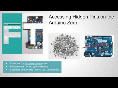 Accessing Hidden Pins on the Arduino Zero