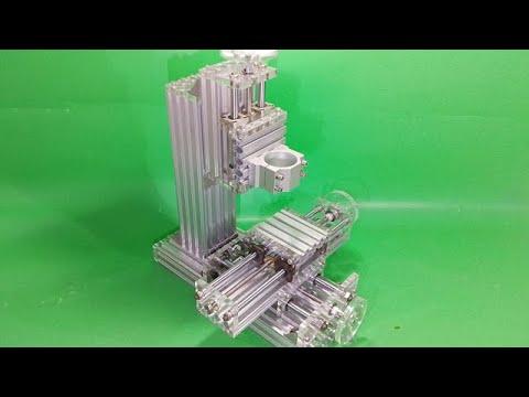 Acrylic Milling DIY CNC Router Machine Aluminum Homemade Axis Slide 3D Printer 2