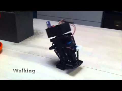 Actuated passive dynamic walking DIY