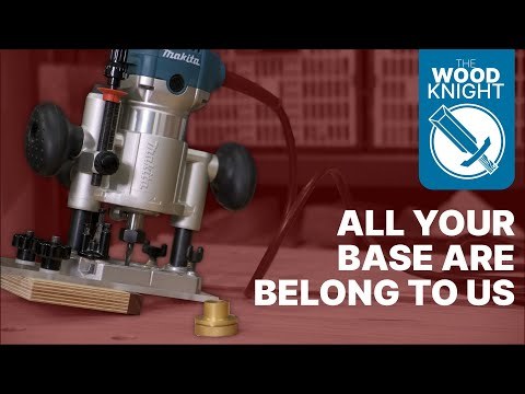 Add Guide Bushings To Your Router | Woodworking Shop Project