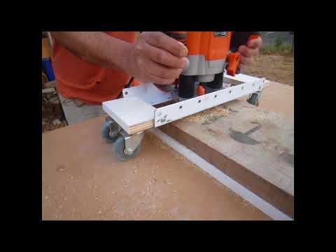 Adjustable DIY Router - Planer mobile Jig