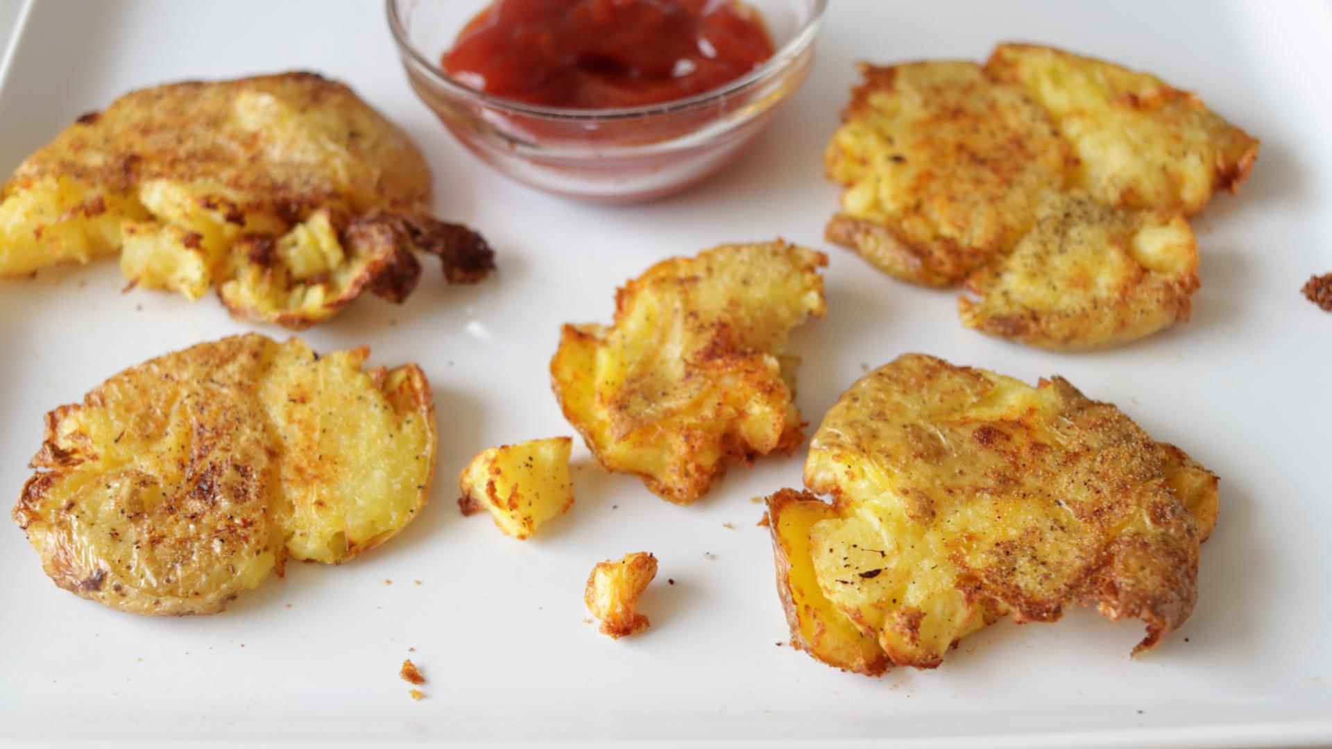 Air Fryer Smashed Potatoes | In The Kitchen With Matt.jpg