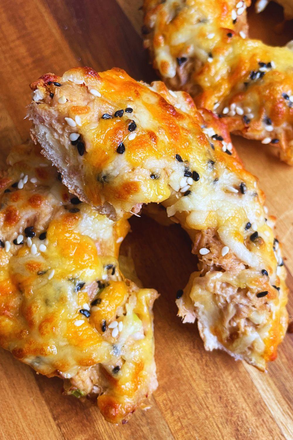 Air Fryer Tuna Melt On Bagels 2.jpg