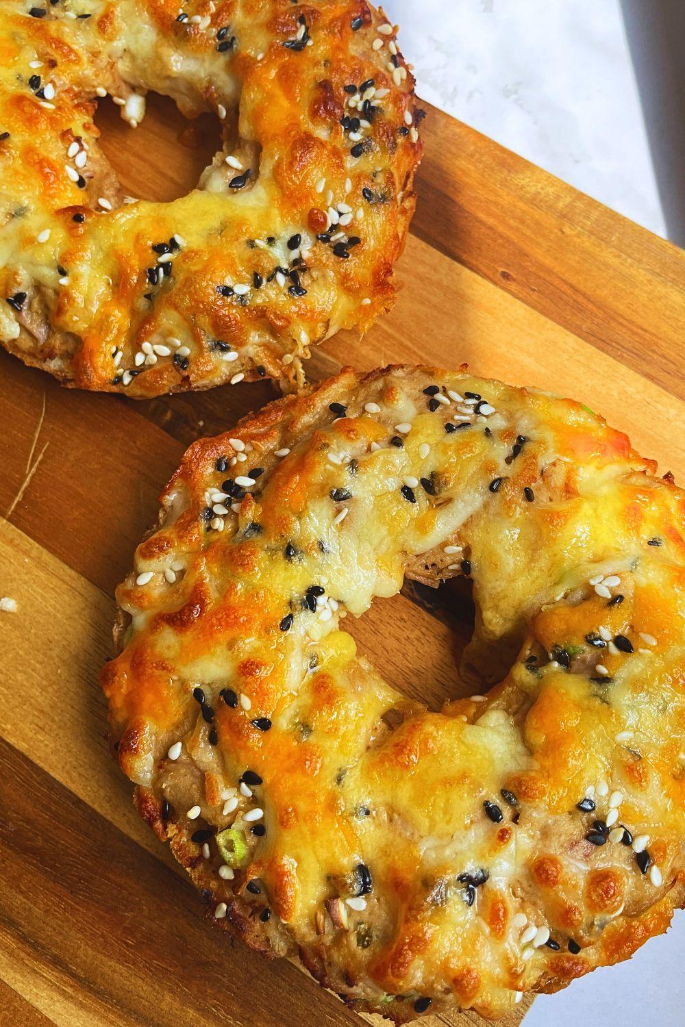 Air Fryer Tuna Melt On Bagels 3.jpg