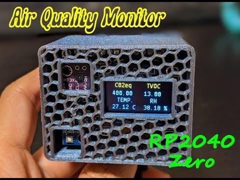 Air Quality Monitor (for CO2, TVOC, Temperature and Humindity)