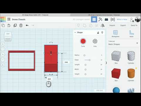 Airgineers  - Lesson 6: Create a Battery Tray