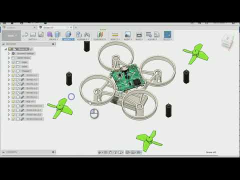 Airgineers Fusion 360 Lesson 10 - Drone Assembly