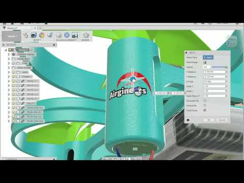 Airgineers Fusion 360 Lesson 14 - Applying Decals