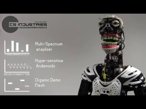 Aldous (EMS:30-02) Animatronic - Robot, C.Strathearn, University of Huddersfield (ADA)