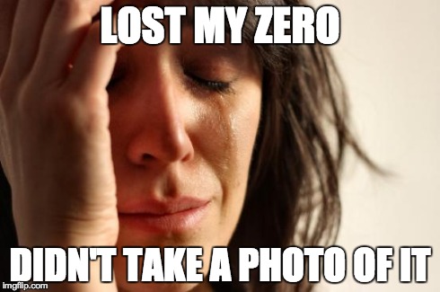 Always log your zero by taking a photo of it.jpg