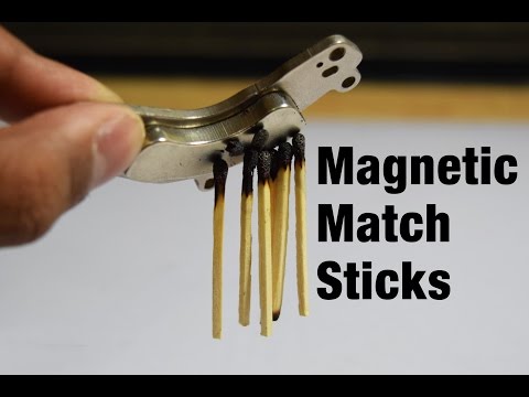 Amazing Magnetic Matchstick Magic Trick !