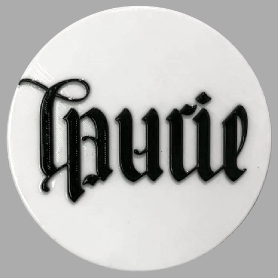 Ambigram Name Spinner