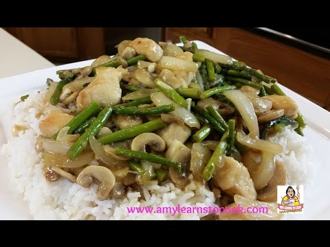 Amy's Chicken, Mushroom &amp;amp; Asparagus Stir-Fry