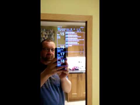 Android Motion Sensing Smart Mirror