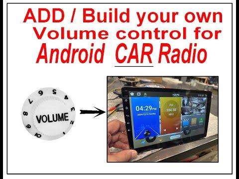 Android volume control knob