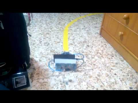 Andruino R2  ( Android and Arduino ROS low-cost robot) follower with camera and opencv  task