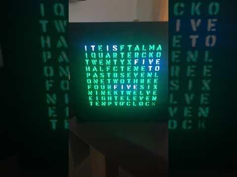 Animated Word Clock