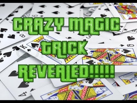 Another crazy magic trick with cards revealed!!! learn how to do crazy magic tricks! #howtomagic