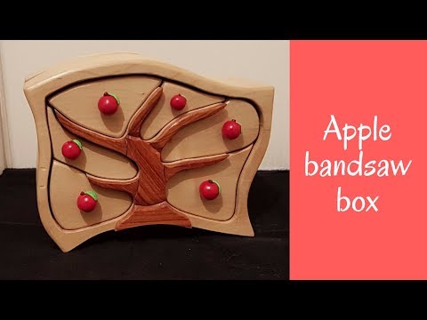 Apple bandsaw box