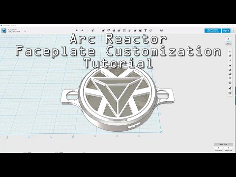 Arc Reactor Faceplate Tutorial