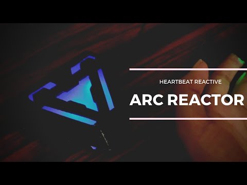 Arc reactor that pulses with heartbeat