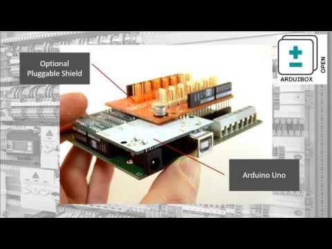 ArduiBox Open - Arduino din rail enclosure set