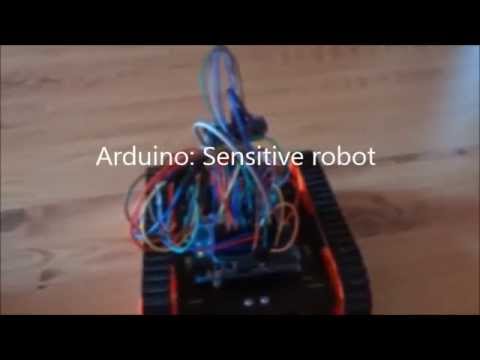 Arduino: sensitive robot