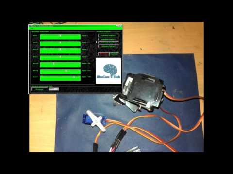 Arduino &amp;amp; C# - Robotic Arm control with pc and arduino