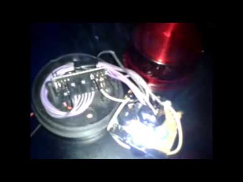 Arduino -  ALARM STROBE With Sound using Arduino Nano.