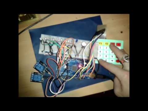 Arduino - 4x5 Matrix Keypad Example Code and Schematic