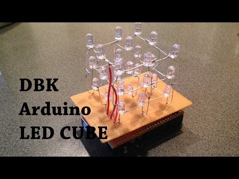 Arduino - Led cube 3x3x3