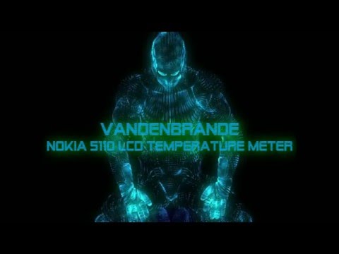 Arduino - Nokia 5110 LCD temperature meter DS18B20