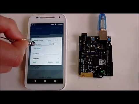 Arduino 101 and Visuino: Control LED from Smartphone with Bluetooth LE