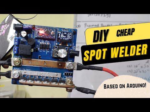 Arduino Based DIY Spot Welder Overview and Testing || PCB Giveaway Result