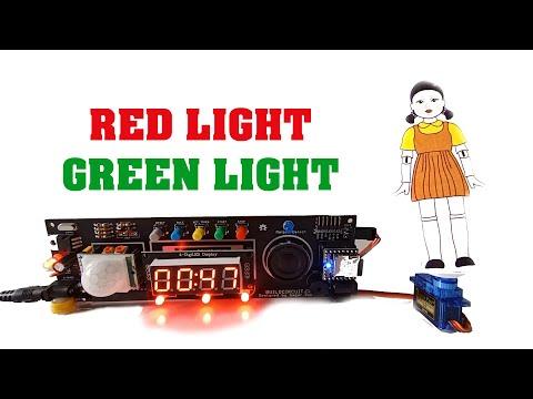 Arduino Based Squid Game RED LIGHT GREEN LIGHT Demo