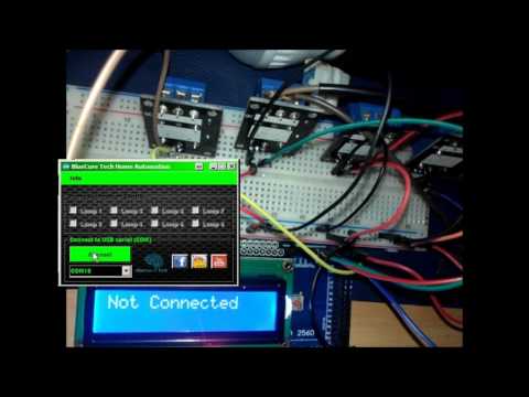 Arduino C# - HOME automation with pc and arduino (Source in description!)