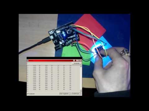 Arduino COLOR sensor /Color Recognition Sensor TCS230