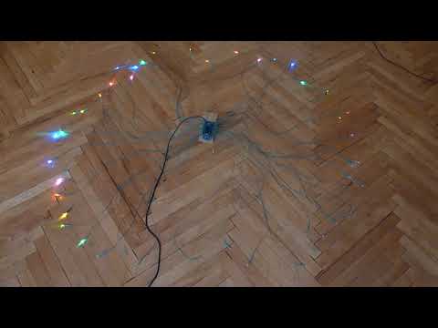 Arduino Christmas Lights testing