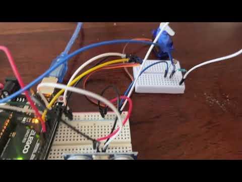 Arduino Circuit for Bat Man Animatronics