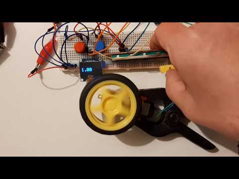 Arduino Control DC Motor Speed and Direction Using a Potentiometer, OLED Display &amp;amp; Buttons